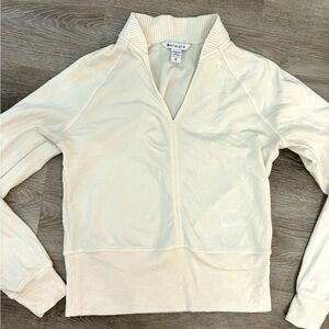 Athleta white long sleeve sweater xsmall
